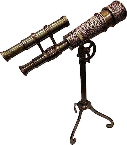 Nautical Designer Full Brass Telescope Home Decor Antiques