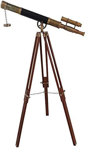 Adjustable Brass Nautical Telescope Home Decor