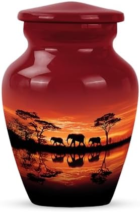 Complete Set of Decorative Urns for Ashes