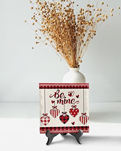 LEOSUCRE Desk Decor with Wooden Stand Plaque