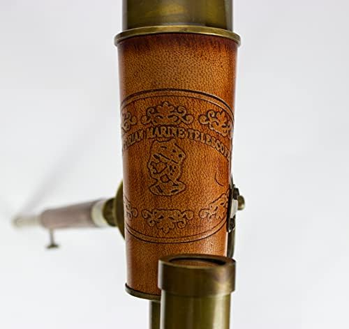 Brass Orange Antique Finish Telescope Stand