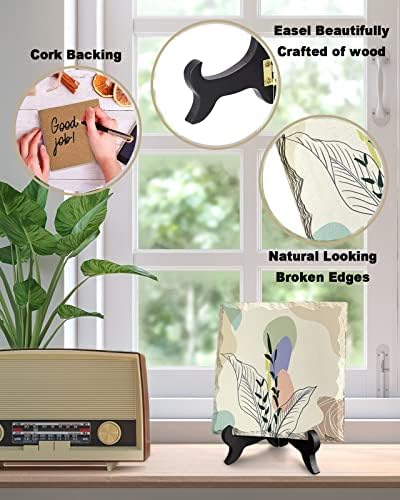 Modern Boho Desk Decor with Floral Design