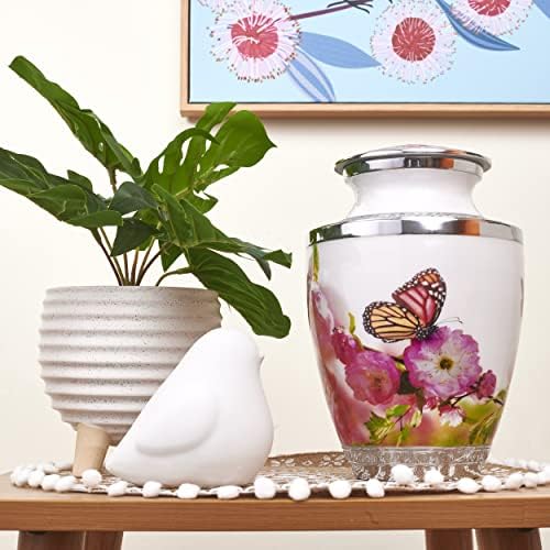 Monarch Butterfly Urn for Adult Female Ashes