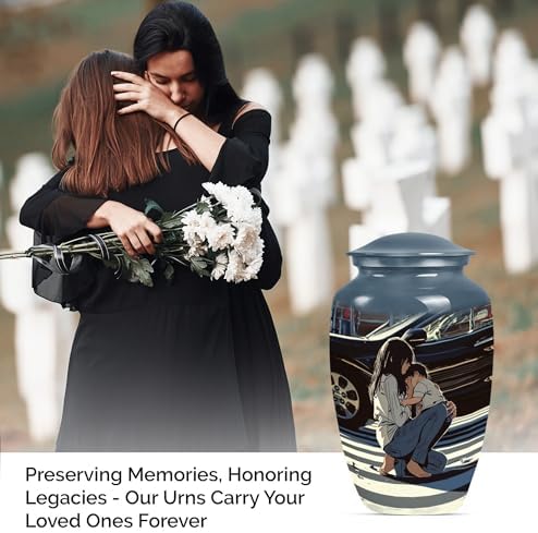 10 Inch Memorial Cremation Urn for Adult Male and Female