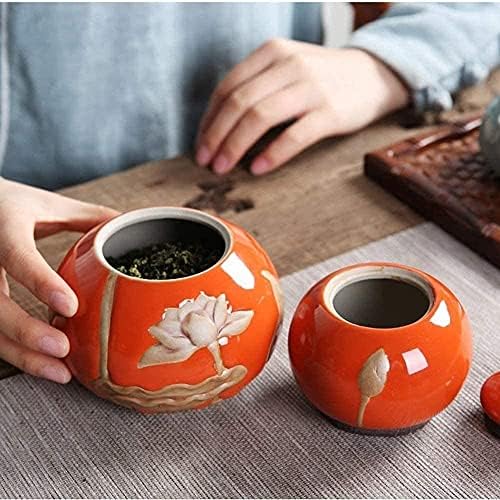 ZHANGZONG Gray Decorative Urn for Human and Pet Ashes
