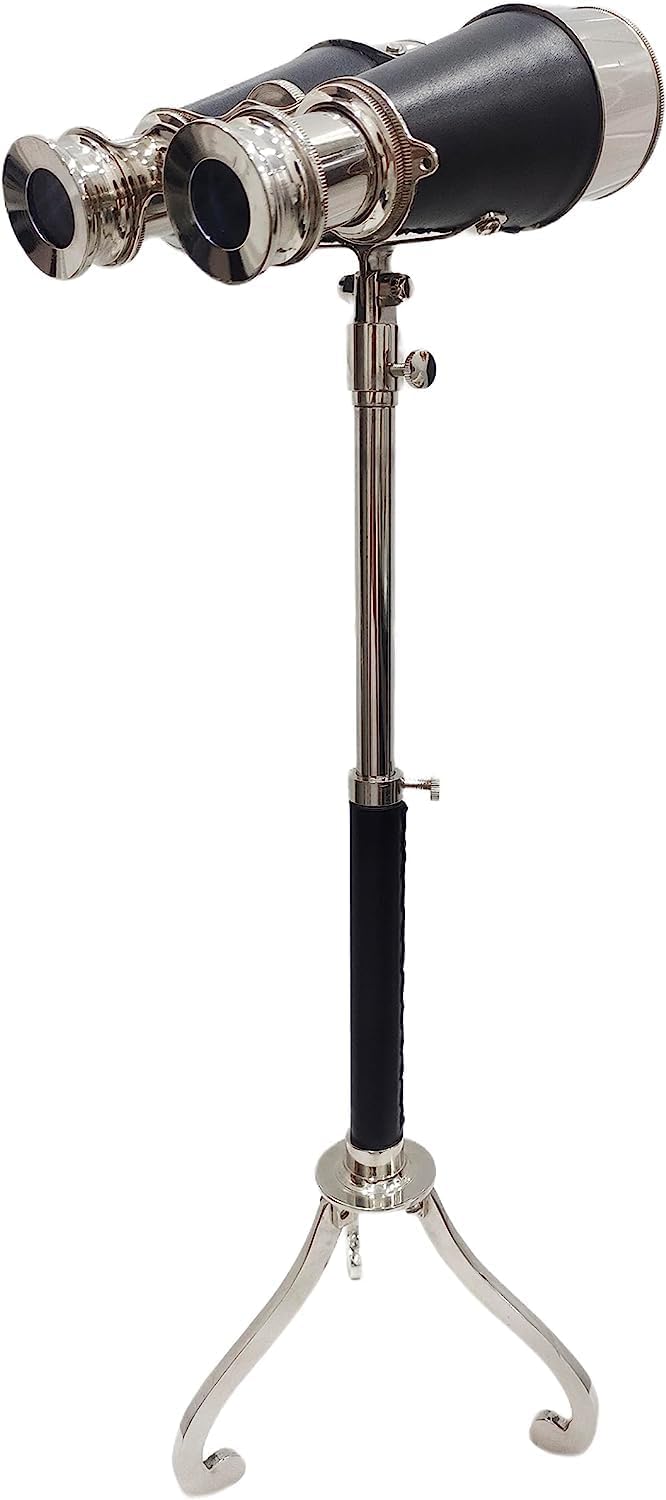 Nautical Vintage Brass Binocular Style Decor