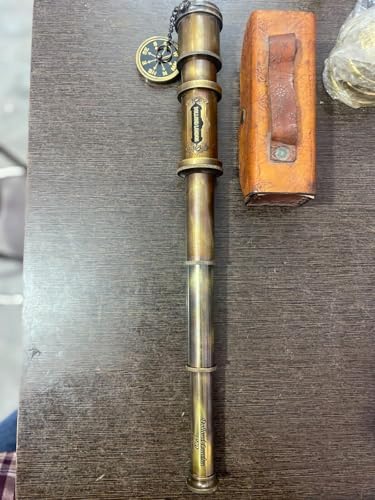 Nautical Brass Spyglass Vintage Pirate Telescope