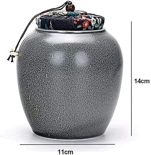 Cremation Urn for Ashes Ceramic Memory Urn for Adults Garden Decorative Ash Urn