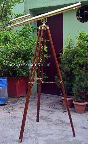 Double Barrel Maritime Brass Telescope 38 Inch