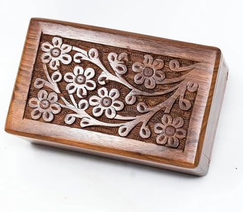Pet Ashes Box Wooden Cremation Urn for Cat and Dog