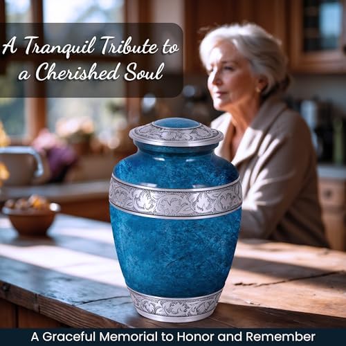 Set of 6 Decorative Urns for Human Ashes Adult Men and Women