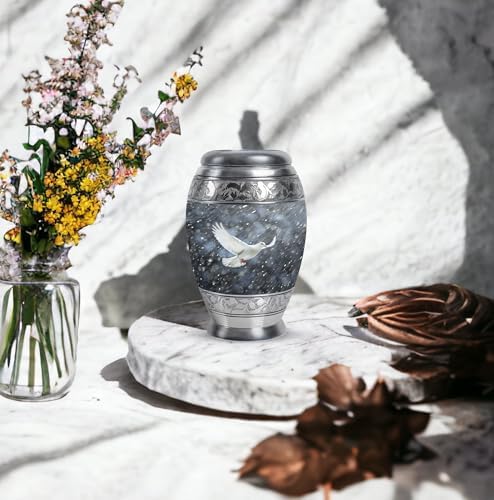 Dove in Heavy Rain 3 Inch Urn Set Of 4
