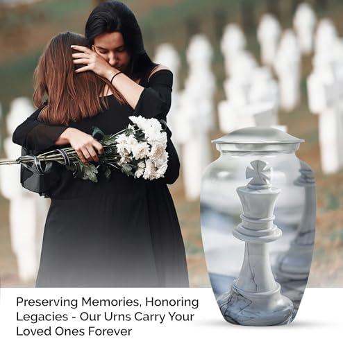 Abstract Urn For Human Ashes 10 Inch Cremation Urn