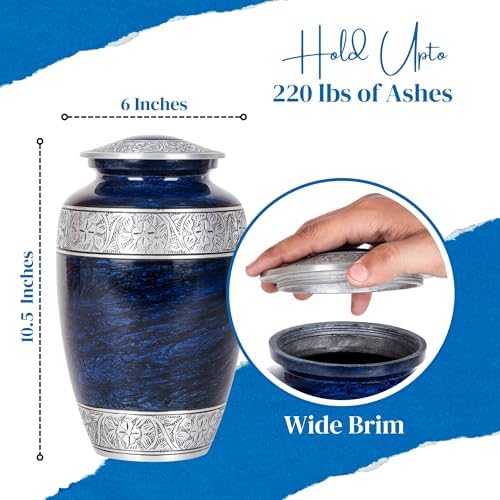 Elegant Cremation Urns for Human Ashes 1 Large Urn 4 Keepsake Urns