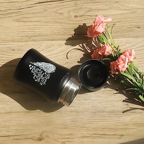Mini Cremation Urn with Engraved Heart Shape