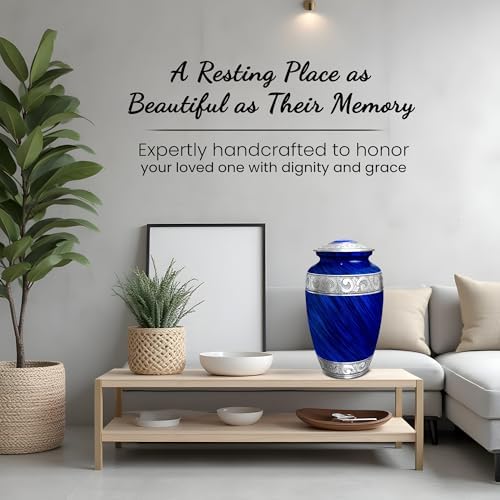 Set of 6 Decorative Urns for Human Ashes