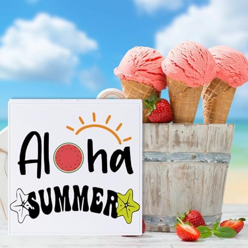 Aloha Summer Decorative Plaque for Home and RV