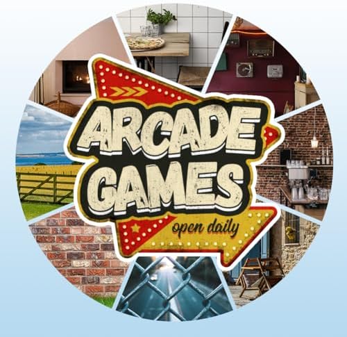 Globleland Arcade Games Retro Metal Tin Sign Wall Decor