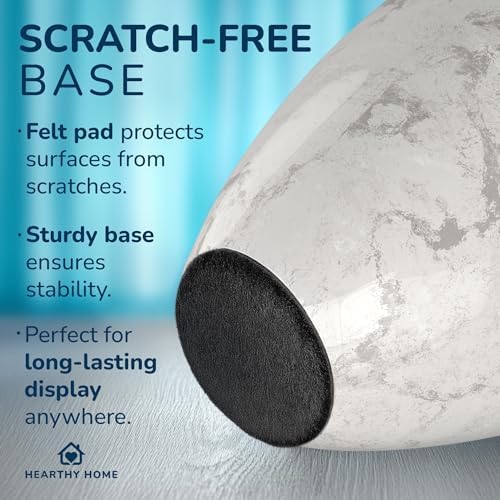 Elegant Large Handcrafted Marble Urn for Ashes