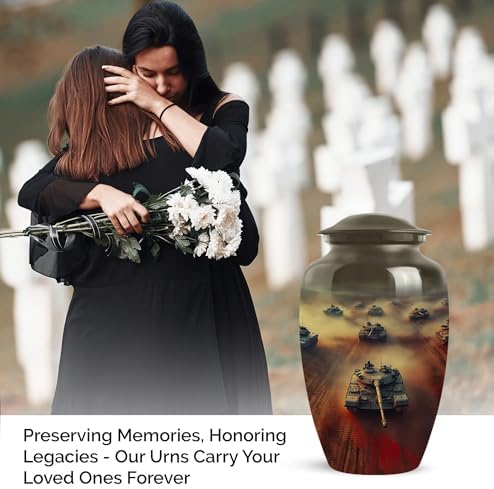 Elegant Gray Cremation Urn Set of 5