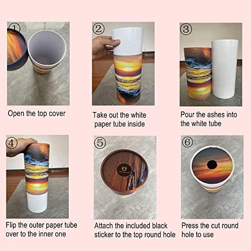 Ocean Sunset Scattering Urn for Adult Ashes Large