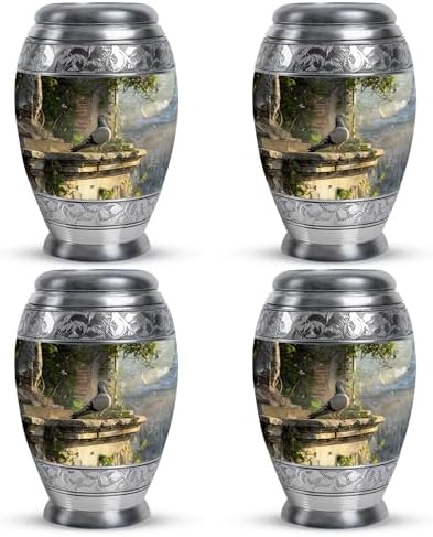 Subsh Beautiful Dove Decorative Urn Set of 4