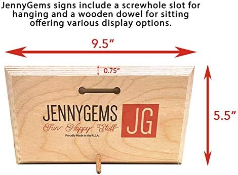 JennyGems Mermaid Drink Like A Fish Wooden Sign