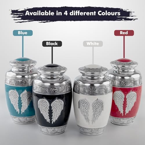 Angel Wings Cremation Urn - Memorial Urn for Adults Decorative Urn for Home
