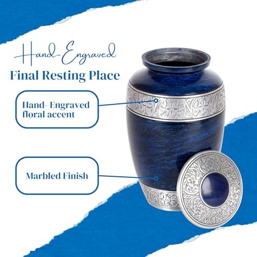 Elegant Cremation Urns for Human Ashes 1 Large Urn 4 Keepsake Urns