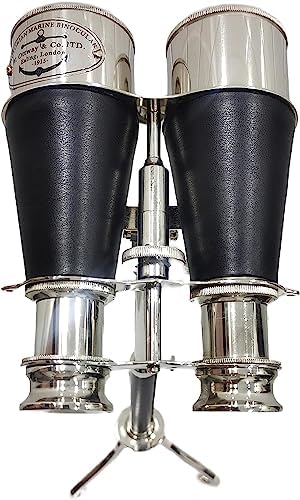 Nautical Vintage Brass Binocular Style Decor