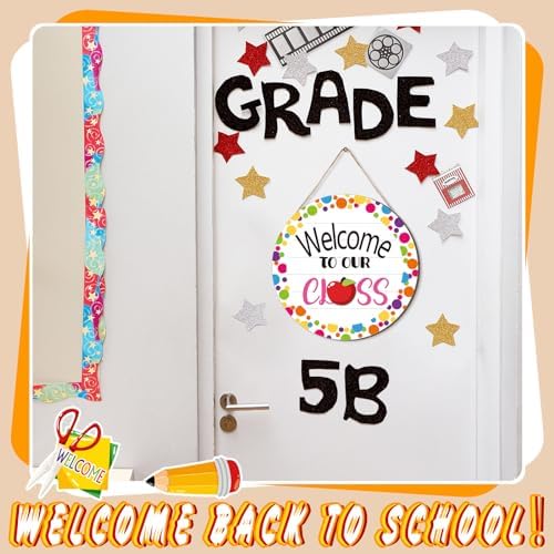Ctosree Classroom Welcome Door Sign Set