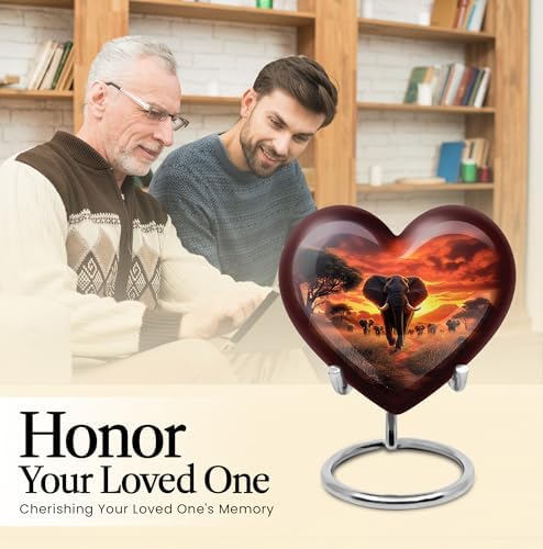 Saburial 8 Inch Decorative Cremation Urn for Adults