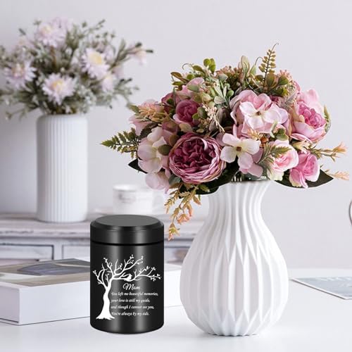 Mini Cremation Urn 275 Inch Aluminum Tree of Life Keepsake