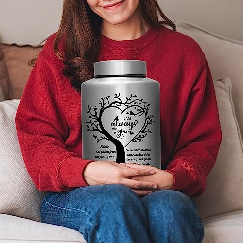 Cremation Urns for Adult Human Ashes - Decorative Memorial Urn for Dad Mom