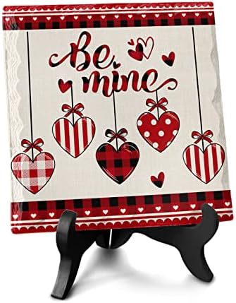 LEOSUCRE Desk Decor with Wooden Stand Plaque