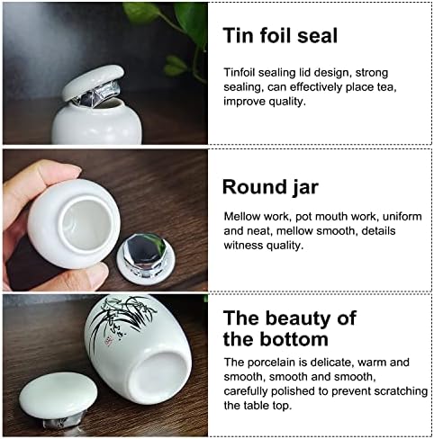 Miniature Ceramic Pet Urn for Cremation Ashes Keepsake Holder