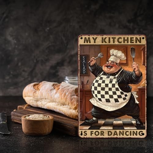 Retro Tin Sign for Home Kitchen Bar Coffee Shop Decor 8x12inch