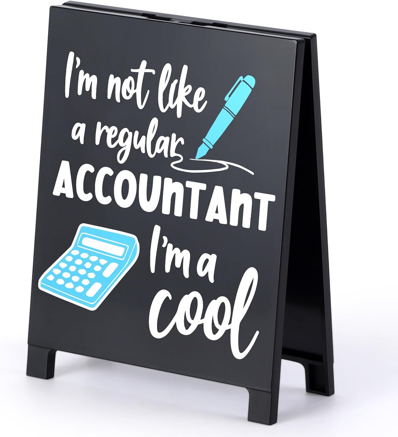 Funny Accountant Desk Decor Sign Im Not Like A Regular Accountant Im A Cool