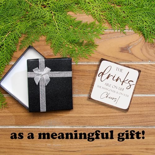 Bar Signs For Home Bar Decorations 5 Inch Wooden Plaque With Iron Support