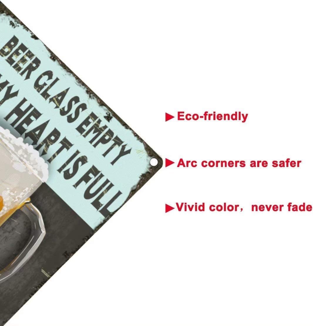 Dazouxu Serenity Prayer Tin Sign Retro Bar Cafe Metal Wall Decor