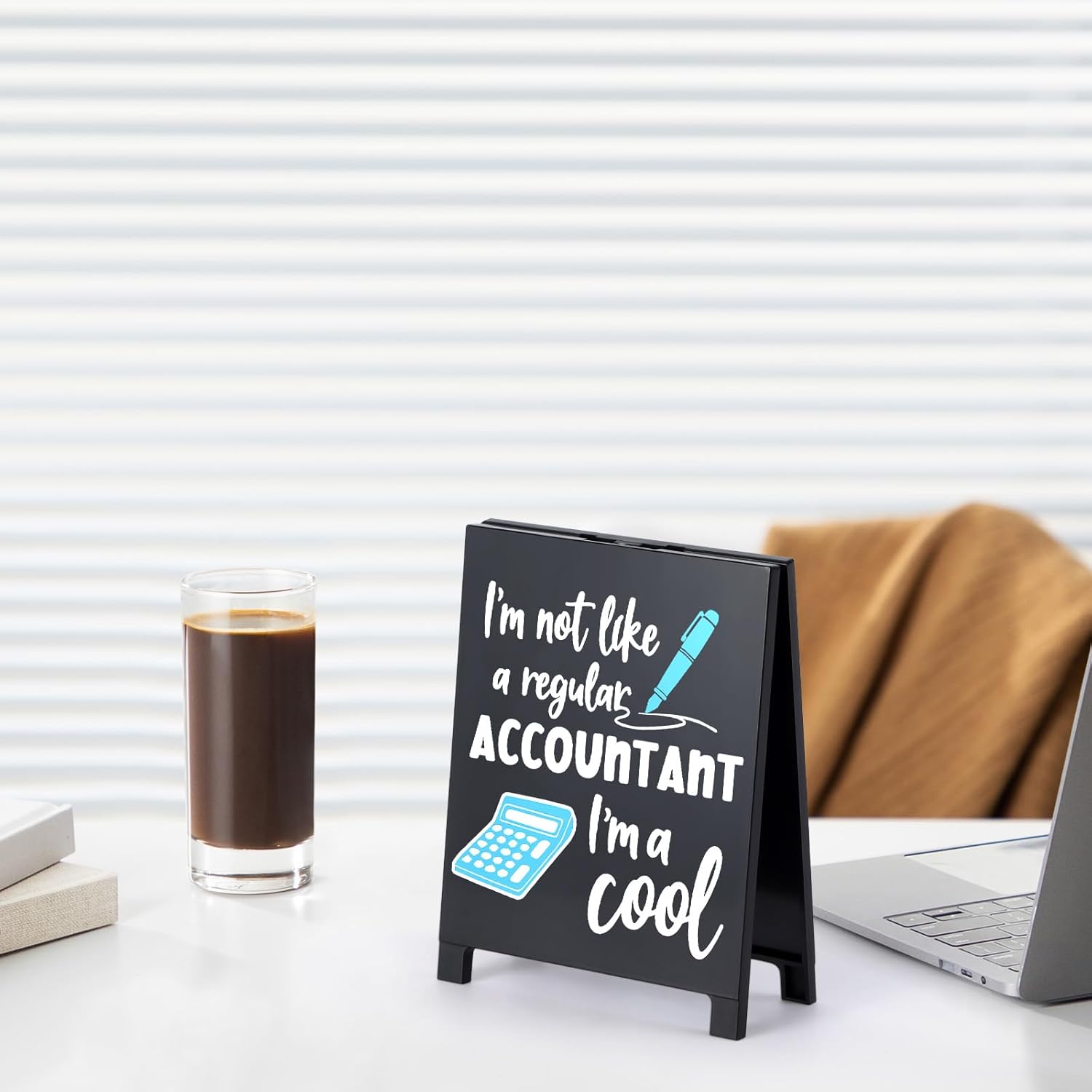 Funny Accountant Desk Decor Sign Im Not Like A Regular Accountant Im A Cool