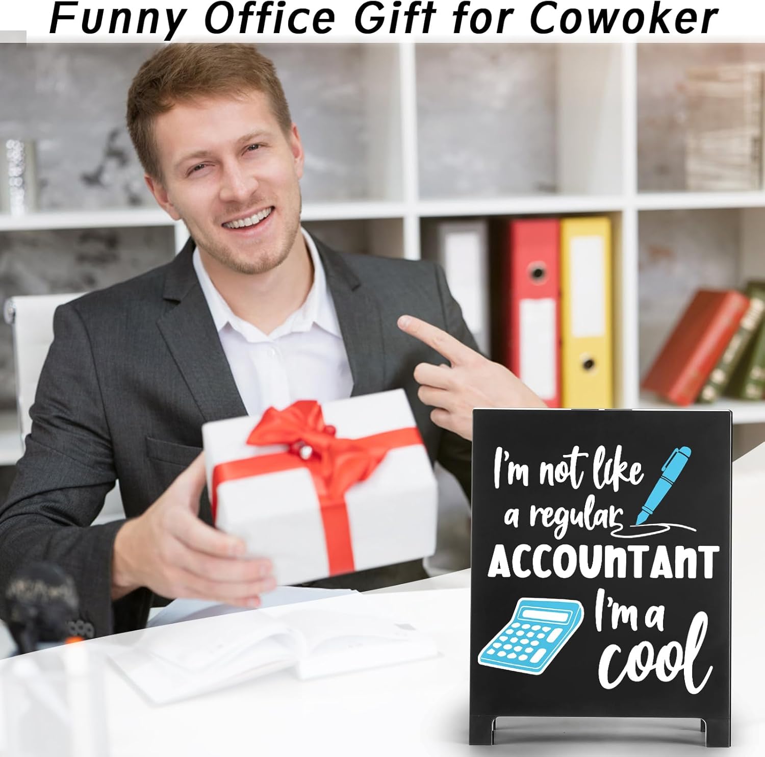 Funny Accountant Desk Decor Sign Im Not Like A Regular Accountant Im A Cool