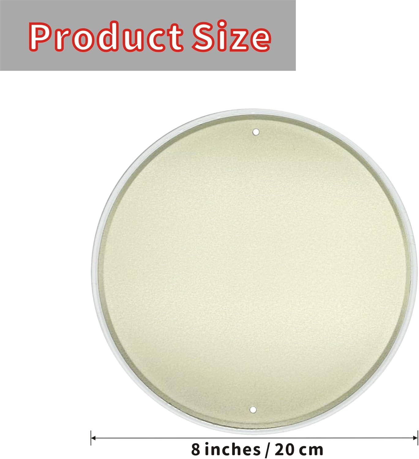 Vintage Round Tin Coffee Time Sign Retro Metal Wall Decor 8x8 Inch