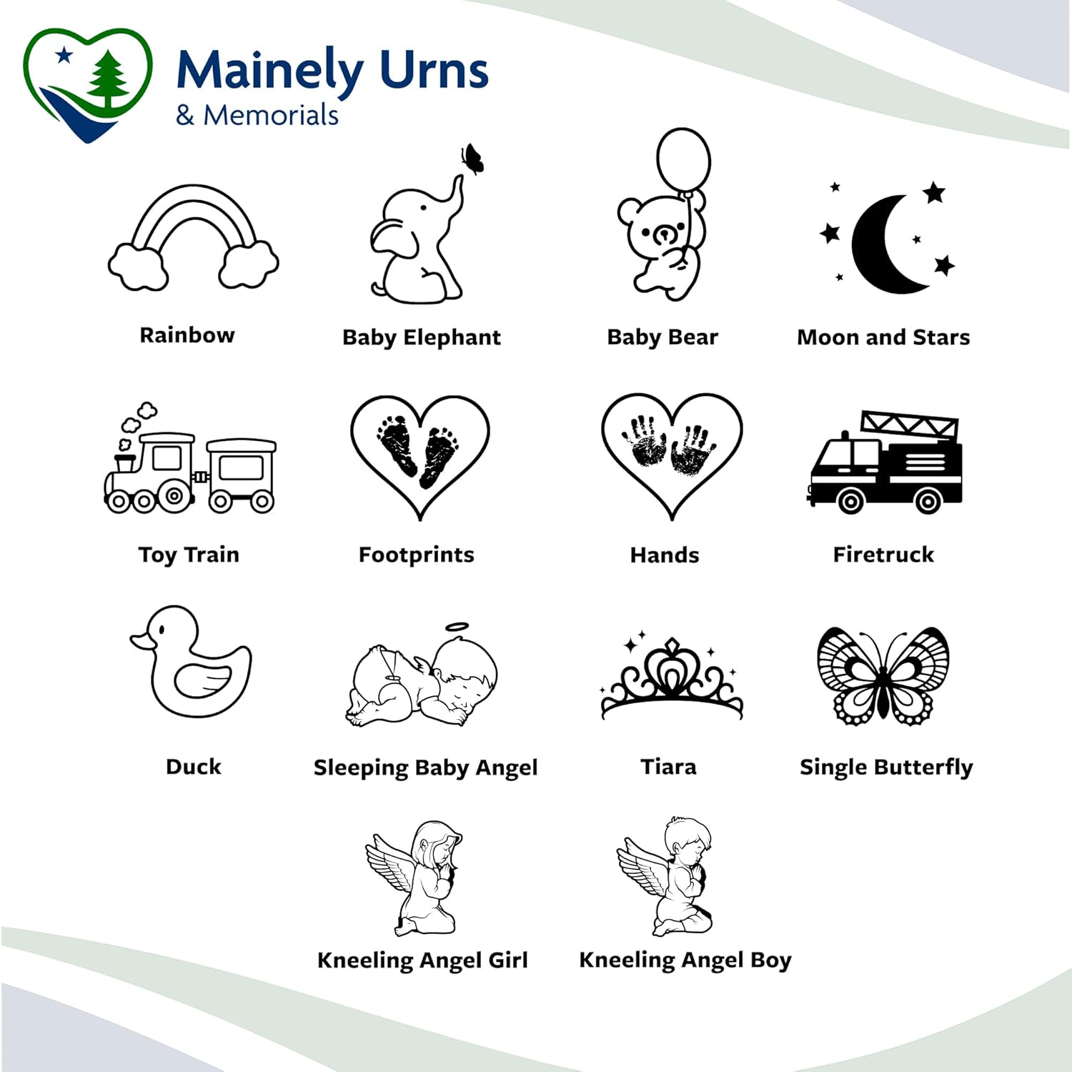 Stonewood Custom Photo Cremation Urn Cube for Infant Ashes - 15 Cubic Inch Capacity