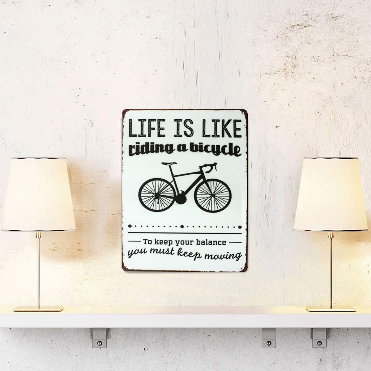 SUMIK Vintage Art Metal Tin Sign Wall Decoration