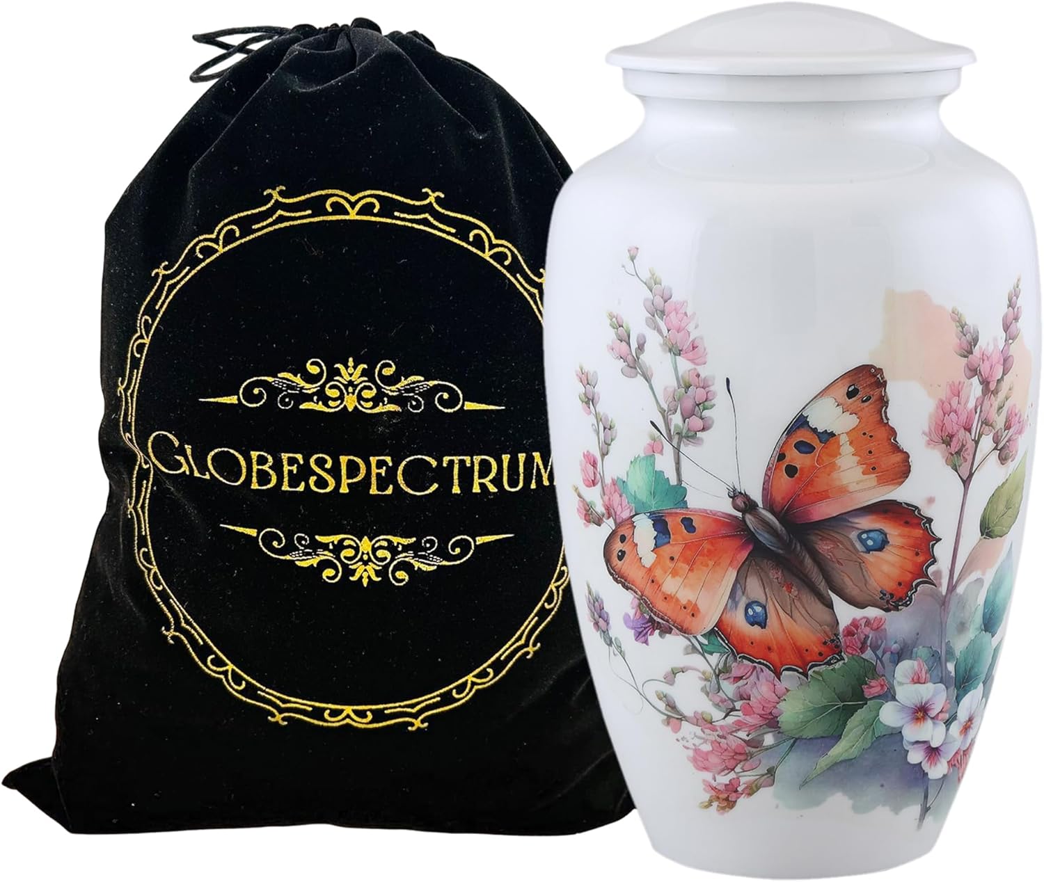 Cremation Urn for Adult Human Ashes Handcrafted Decorative Memorial Urn with 200 Cubic Inch Capacity