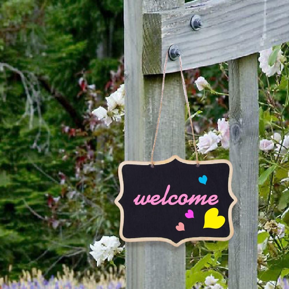 AUSTOR 14 Pcs Mini Chalkboards for Kitchen and Home Decor