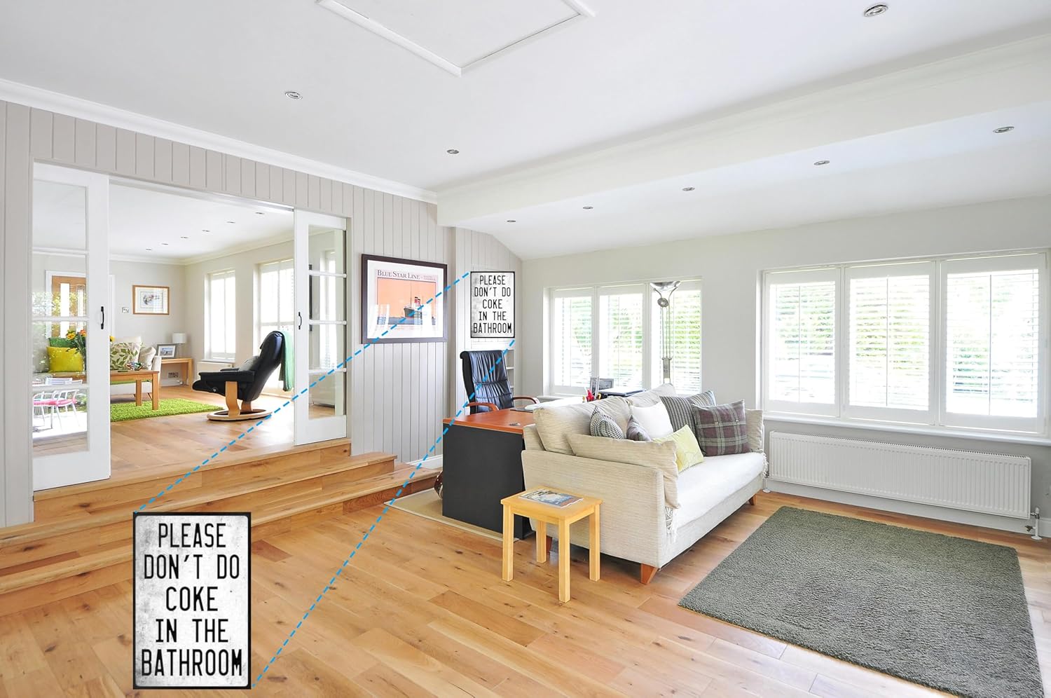 Funny Sarcastic Party Wall Art Decor Sign 8x12 Inch Metal Plaque