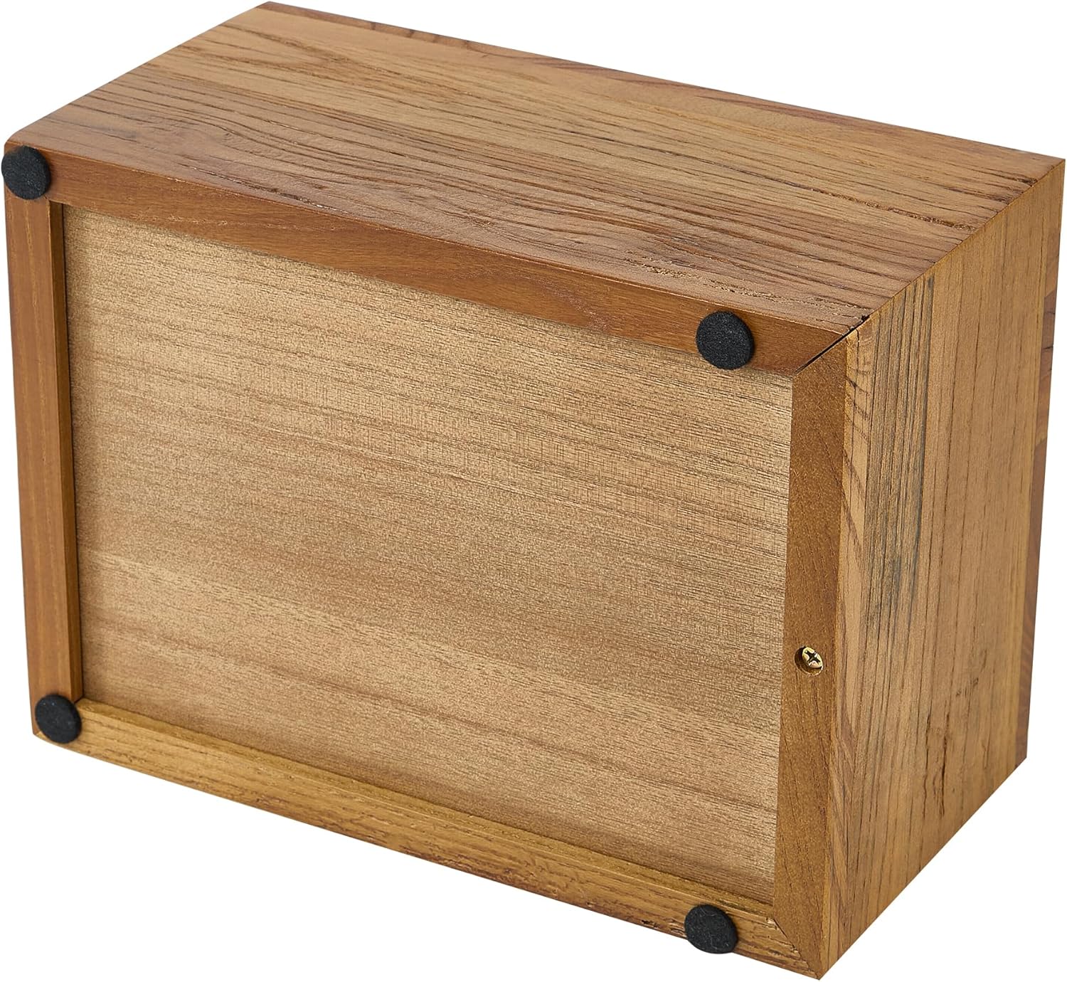 WEVOIRD Rustic Solid Barn Wood Urn Box for Human Ashes up to 240 lbs
