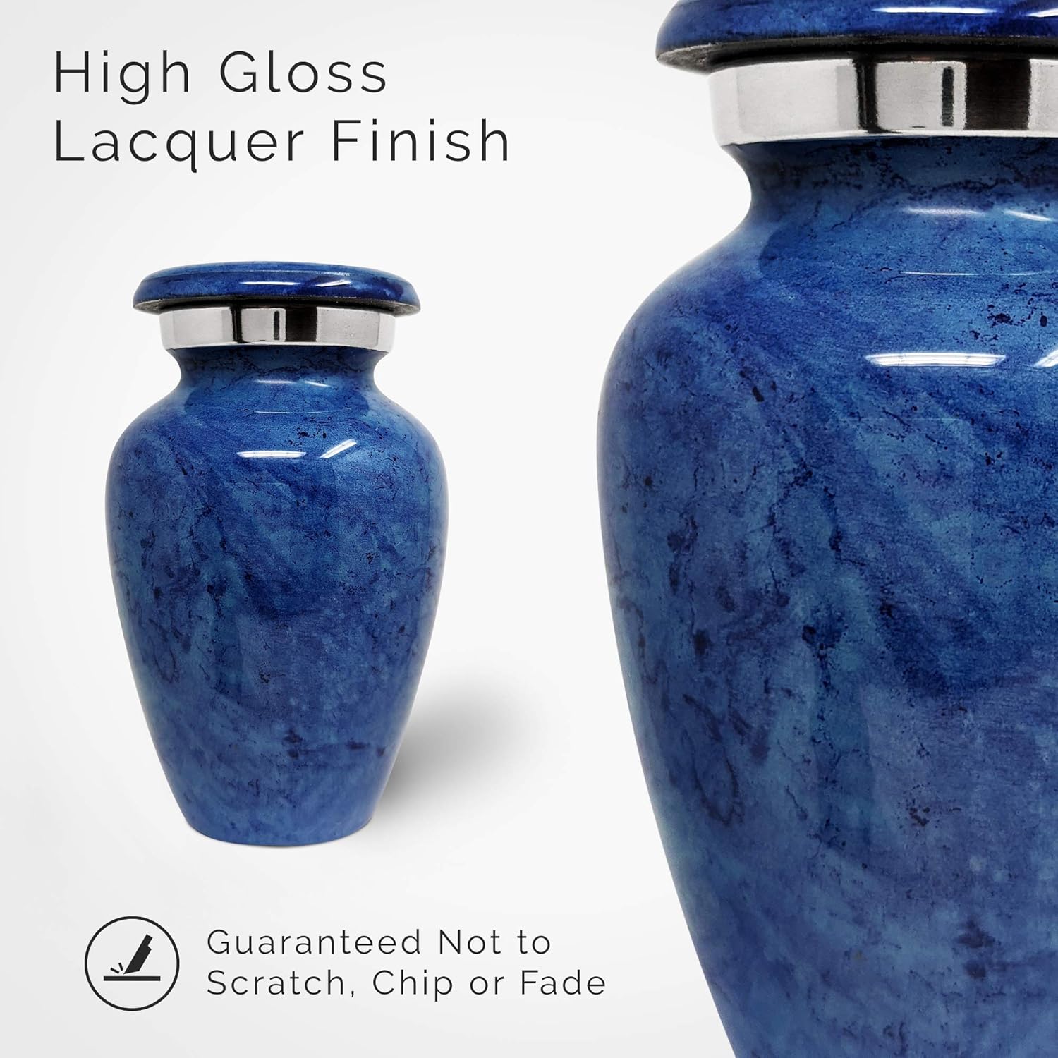 Small Cremation Urn for Human Ashes Keepsake - Miniature Memorial Urn Personal Tribute for Loved Ones